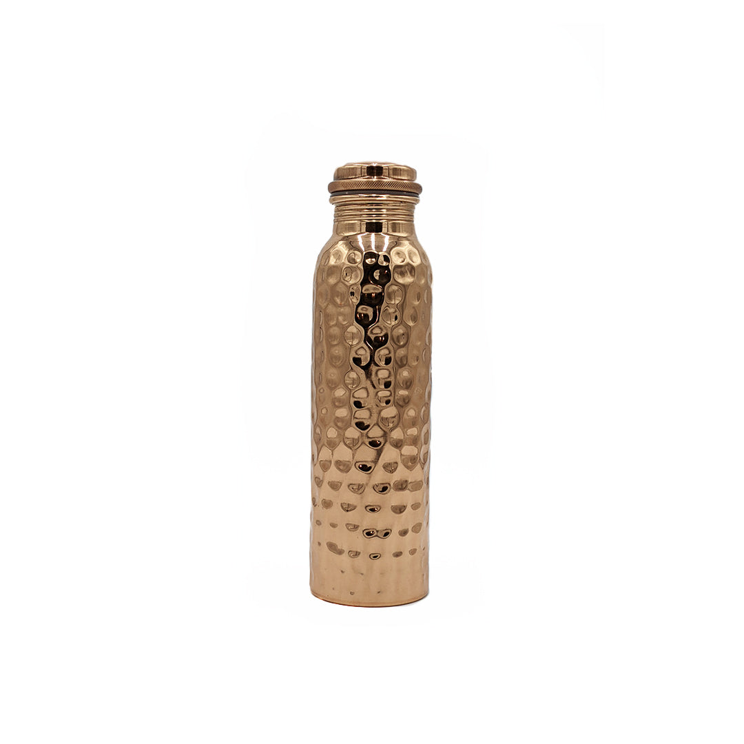 Hammered Copper Bottle – Maanjhi