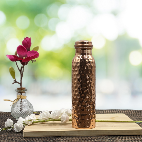 Hammered Copper Bottle