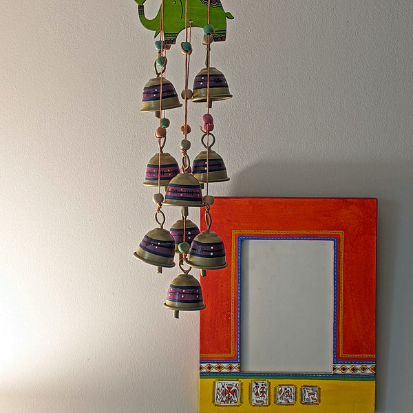 Handpainted Wooden Photoframe - Red